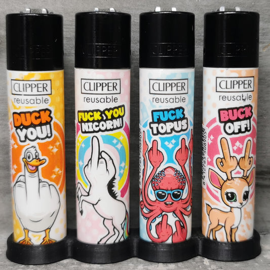 Clipper "Fuck you Animals" 4er Serie