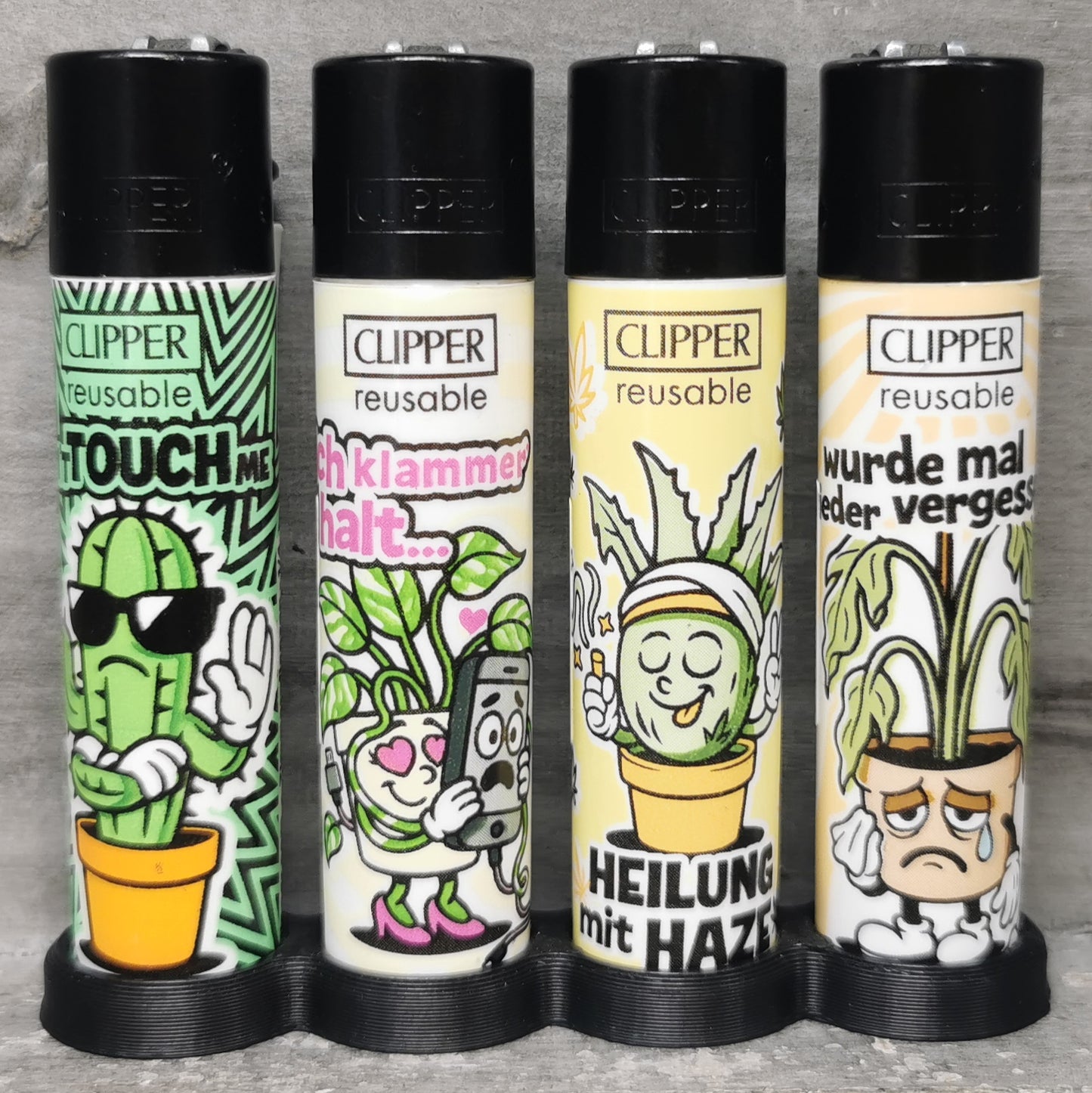 Clipper "Zimmerpflanzen" 4er Serie