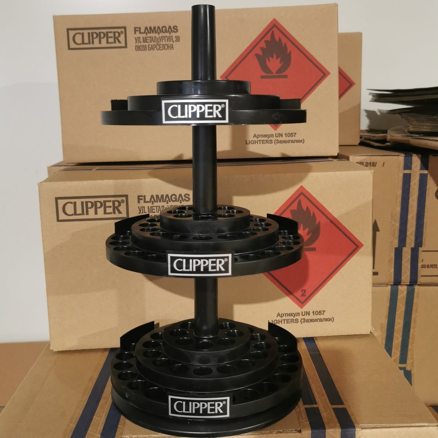 Clipper "Karussell" 3 stöckig schwarz