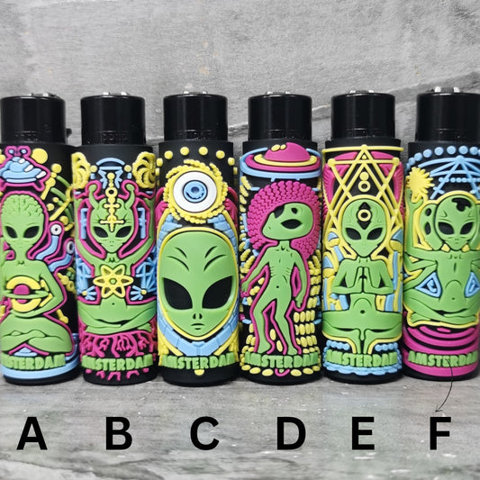 Clipper "420 Aliens" 6er Serie Silikon Cover