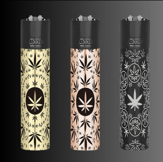 Clipper "Leave Pattern" Metall Incl. Box