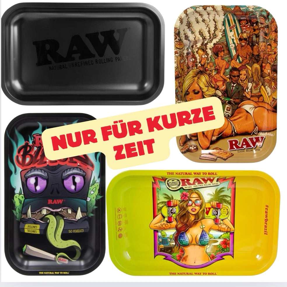 Tray Metall "RAW" Triff deine Wahl "