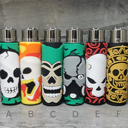 Clipper "Devil Skulls" Silikon Cover 8er Serie