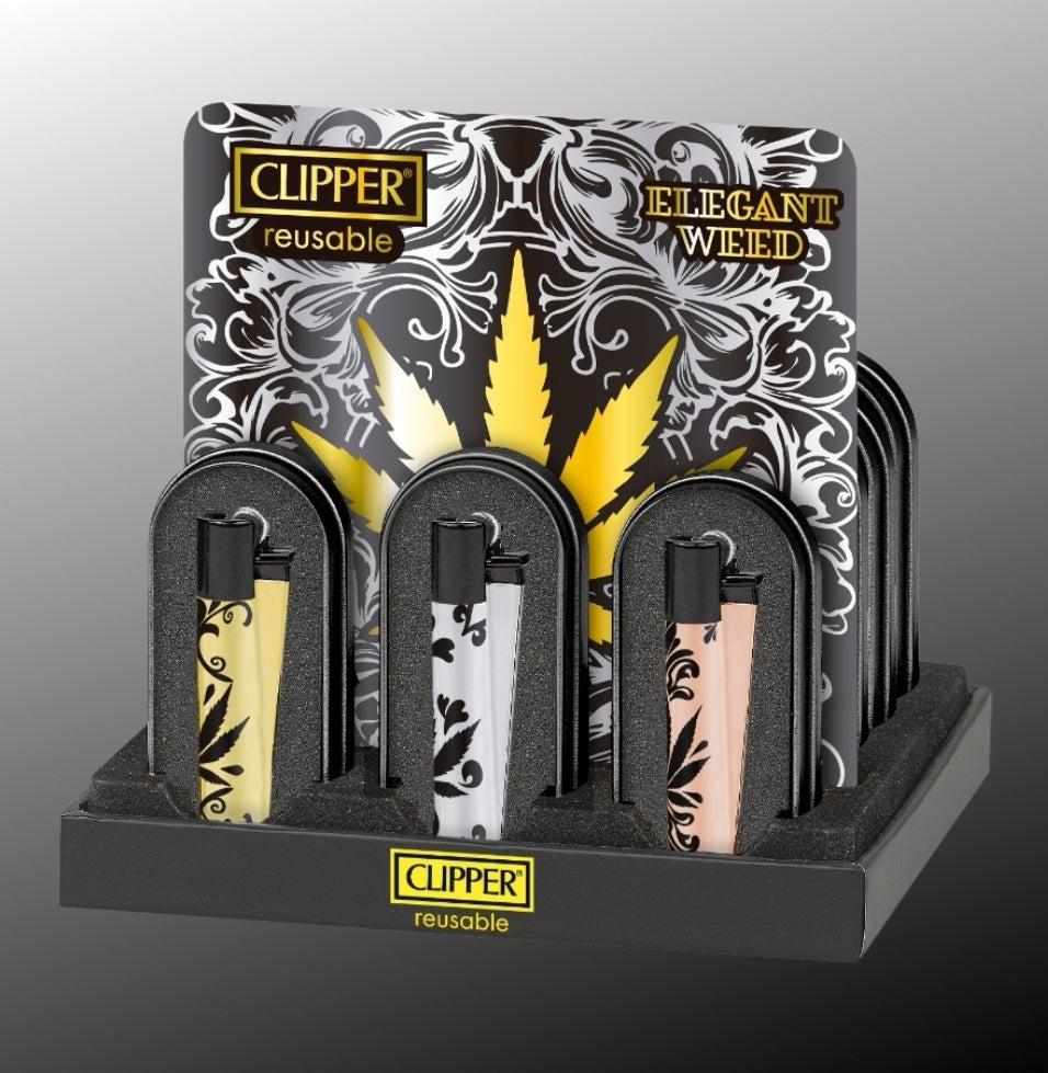 Clipper "Elegant Weed" Metall incl.Box
