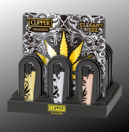 Clipper "Elegant Weed" Metall incl.Box