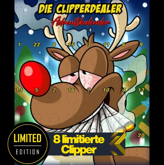 Adventskalender Clipperdealer "STARTER" 24 Clipper - 8 limitierte Clipper