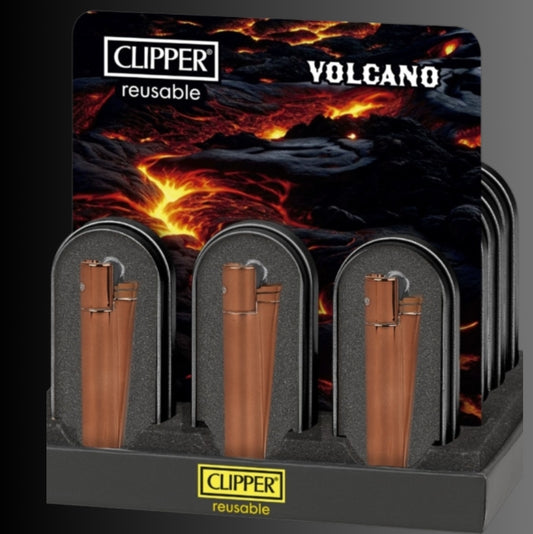 Clipper "Volcano" Metall incl.Box