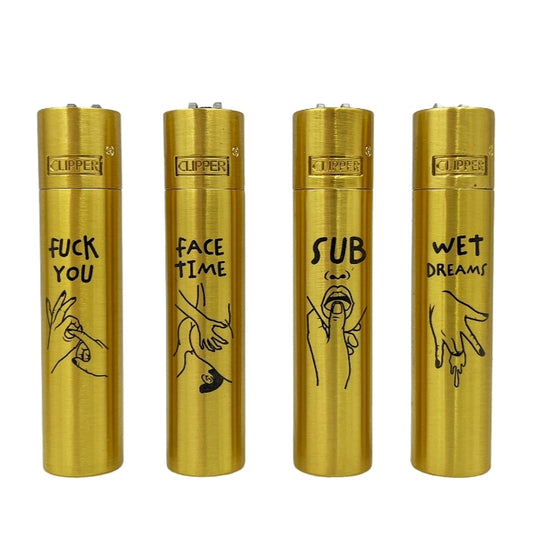 Clipper "Adult #2 " Gold Metall Clipper incl. Box LTD