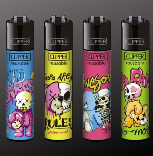 Clipper "Bear Skulls" 4er Serie