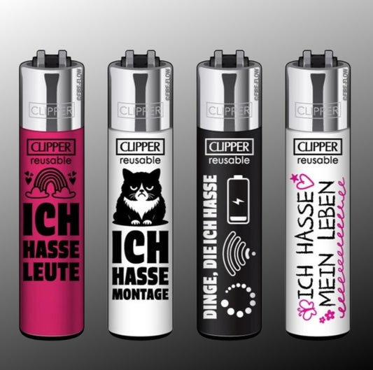 Clipper "Ich hasse" 4er Serie Limited Edition