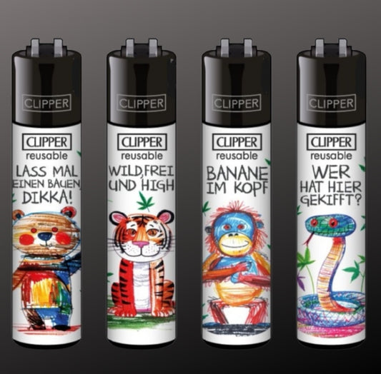 Clipper "Kritzel #2“ 4er Serie Limited Edition