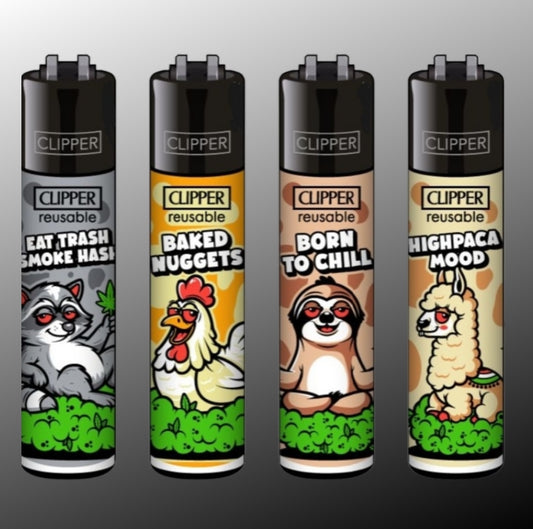 Clipper "Stonend Animals #3" 4er Serie