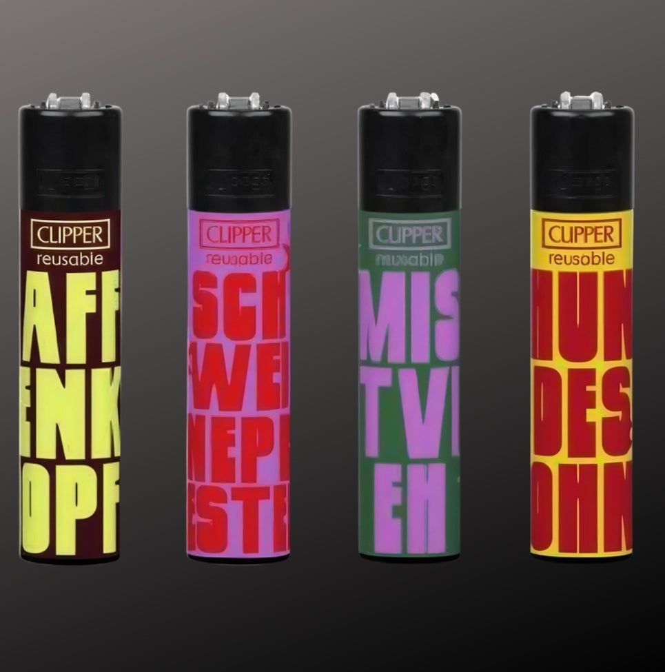 Clipper "Schimpftiere" 4er Serie GIZEH Edition