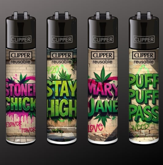 Clipper "420 Wallz #2" 4er Serie Limited Edition