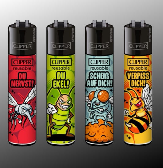 Clipper "Freche Tiere #2" 4er Serie