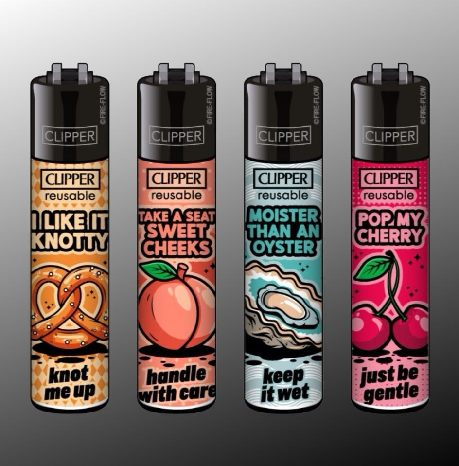 Clipper "Porn Slogan #11" 4er Serie