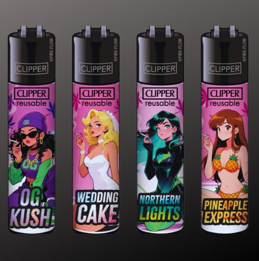 Clipper "Strain Girls" 4er Serie Limited Edition