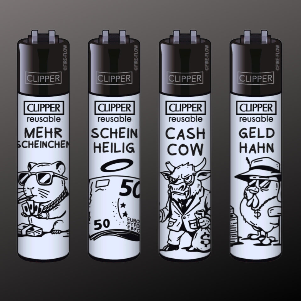 Clipper "Junkie Tattoo #2“4er Serie Limited Edition