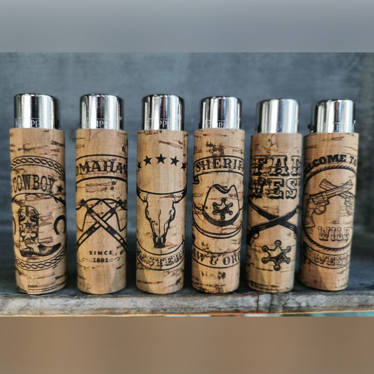 Clipper "Kork Wild West" 6er Serie