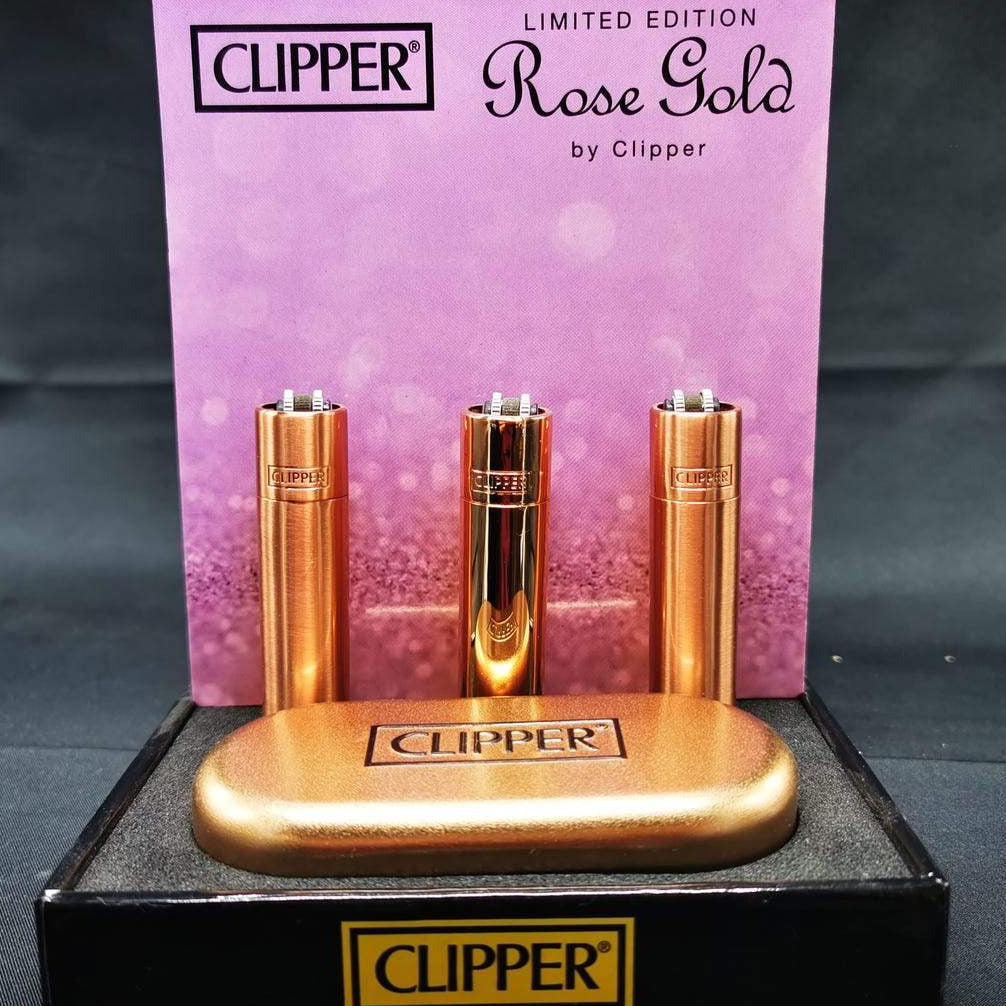 Clipper Metall "Rose Gold" einfach incl. Box