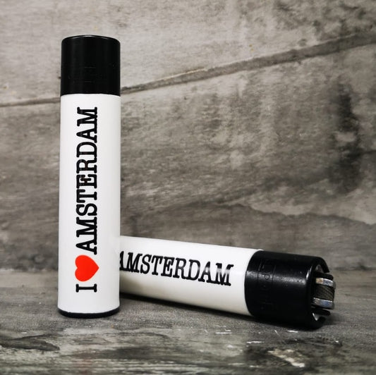 Clipper "I Love Amsterdam" weiß