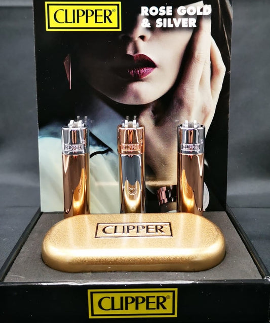 Clipper "Rose Gold & Silver" incl.Box