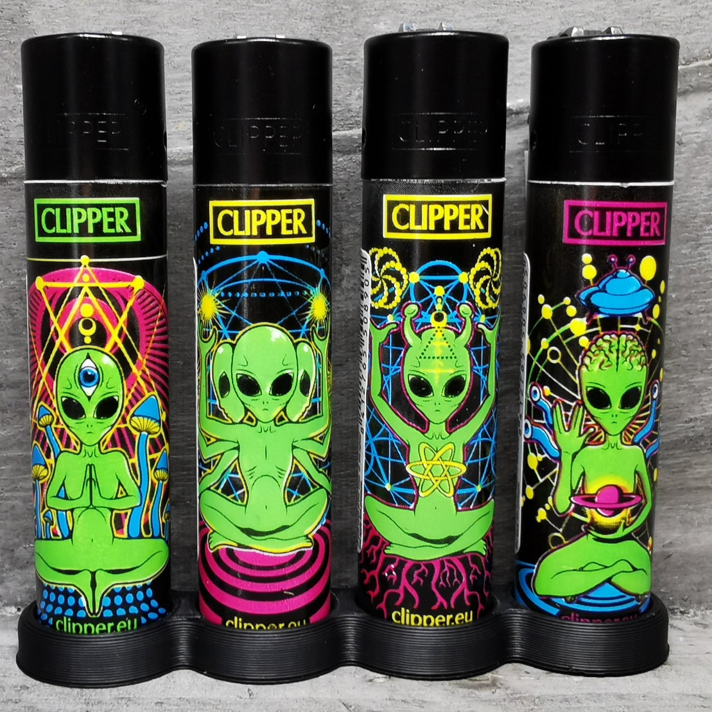 Clipper " Trippy Alien" 4er Serie