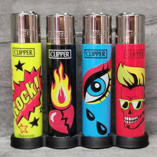 Clipper "Rock&Fire" 4er Serie