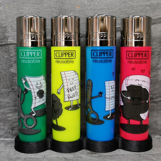 Clipper "Rock Paper Scissors" 4er Serie