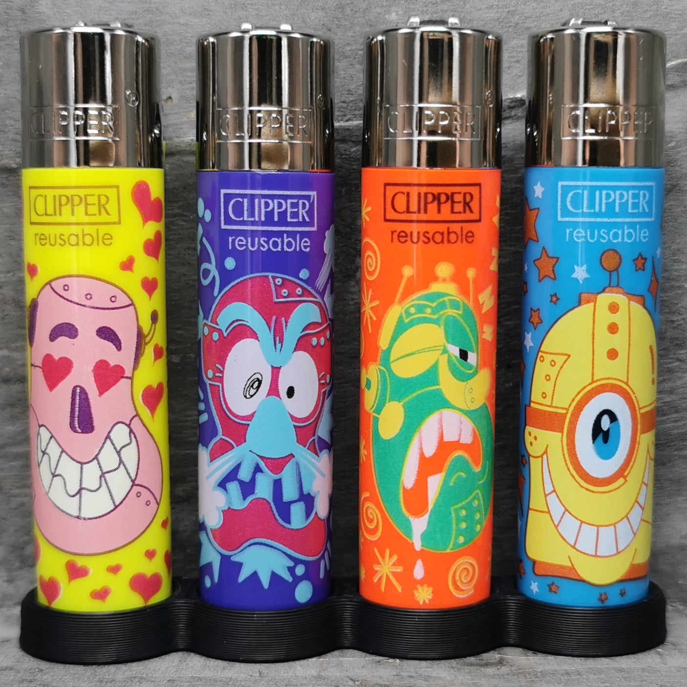 Clipper "Vintage Robots #2" 4er Serie