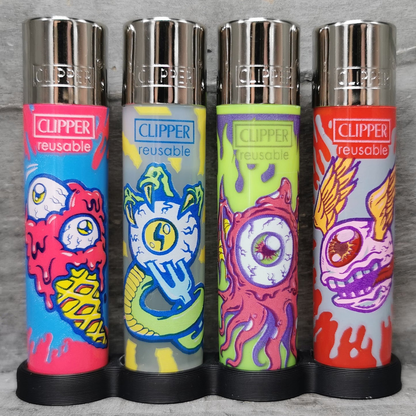 Clipper "Monster Eyes" 4er Serie