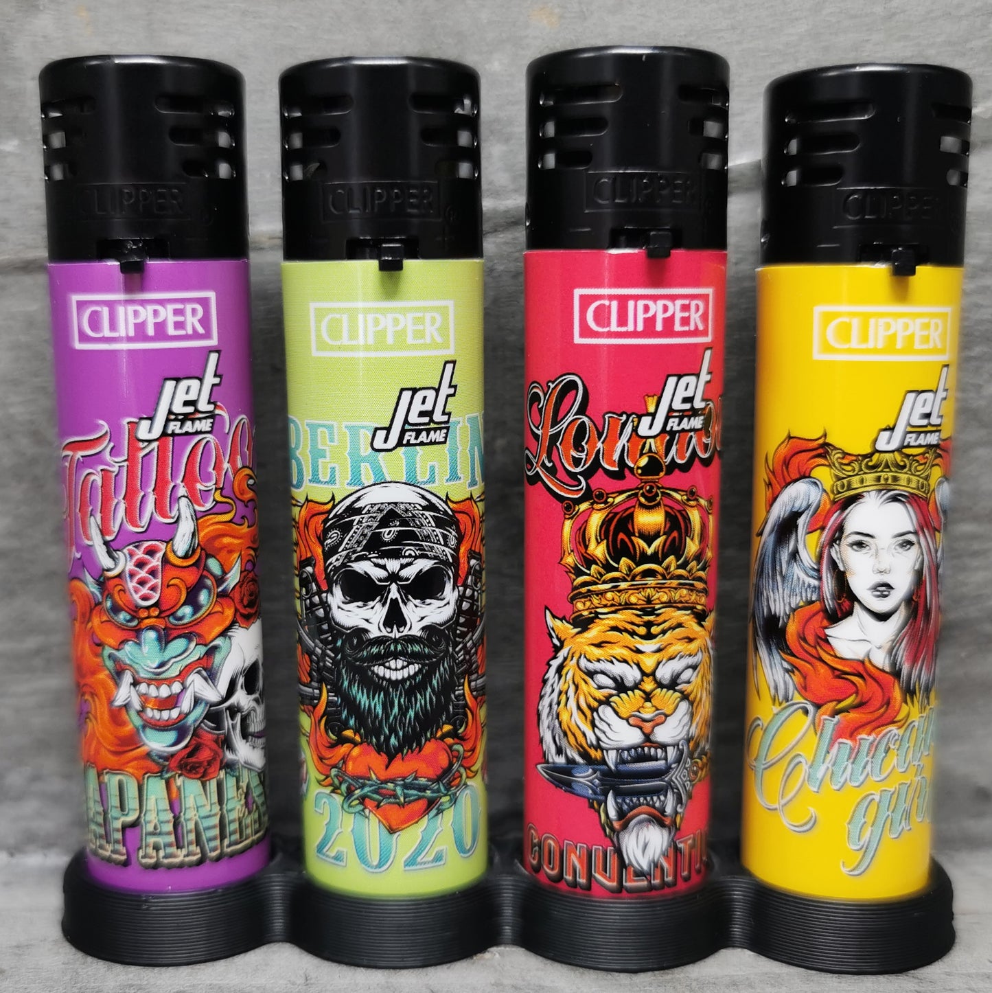 Clipper " Ink 4 Life" 4er Serie Jet Flame