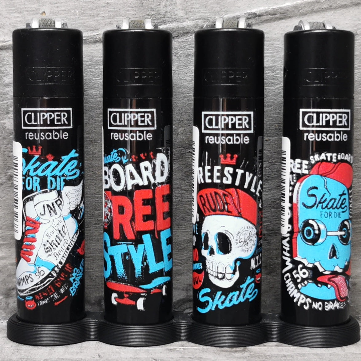 Clipper Micro"Skate or die" 4er Serie