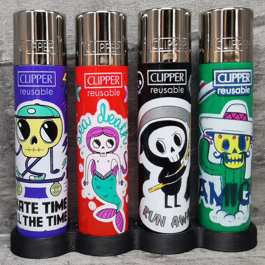 Clipper "Sticker Skulls" 4er Serie