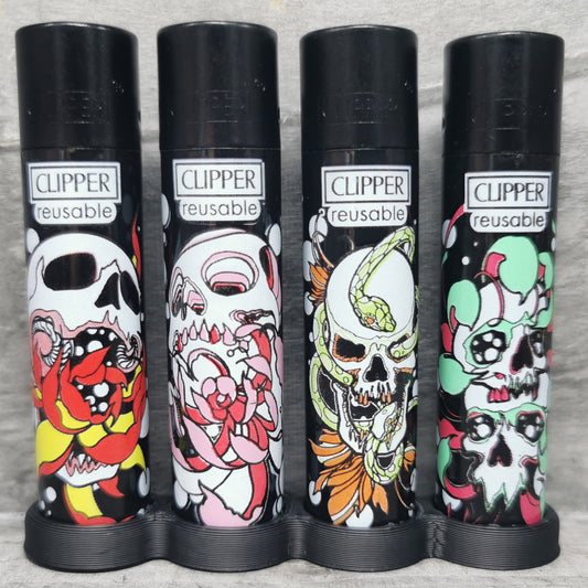 Clipper "Skulls N Flowers"