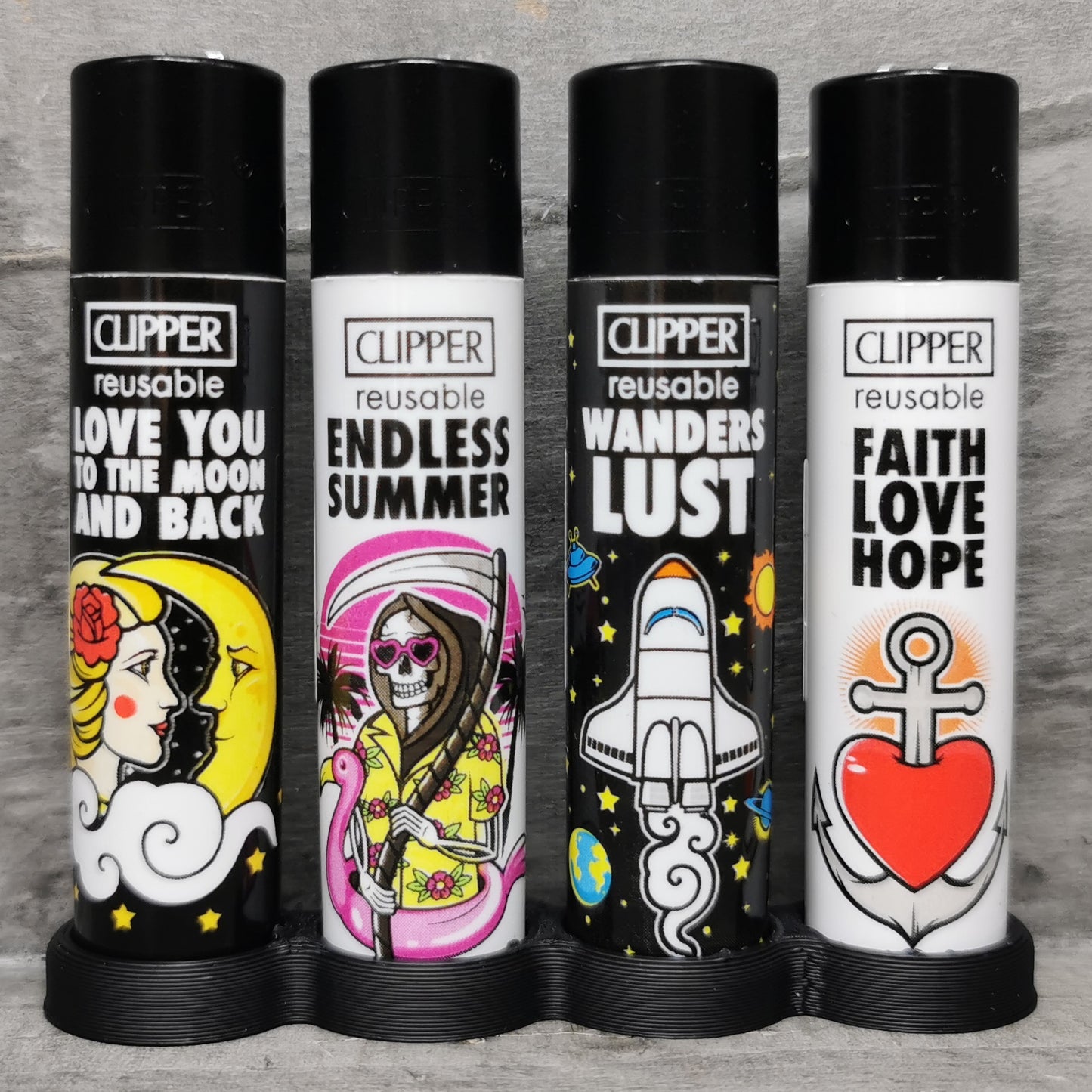 Clipper "Slogan 45" Faith Love 4er Serie