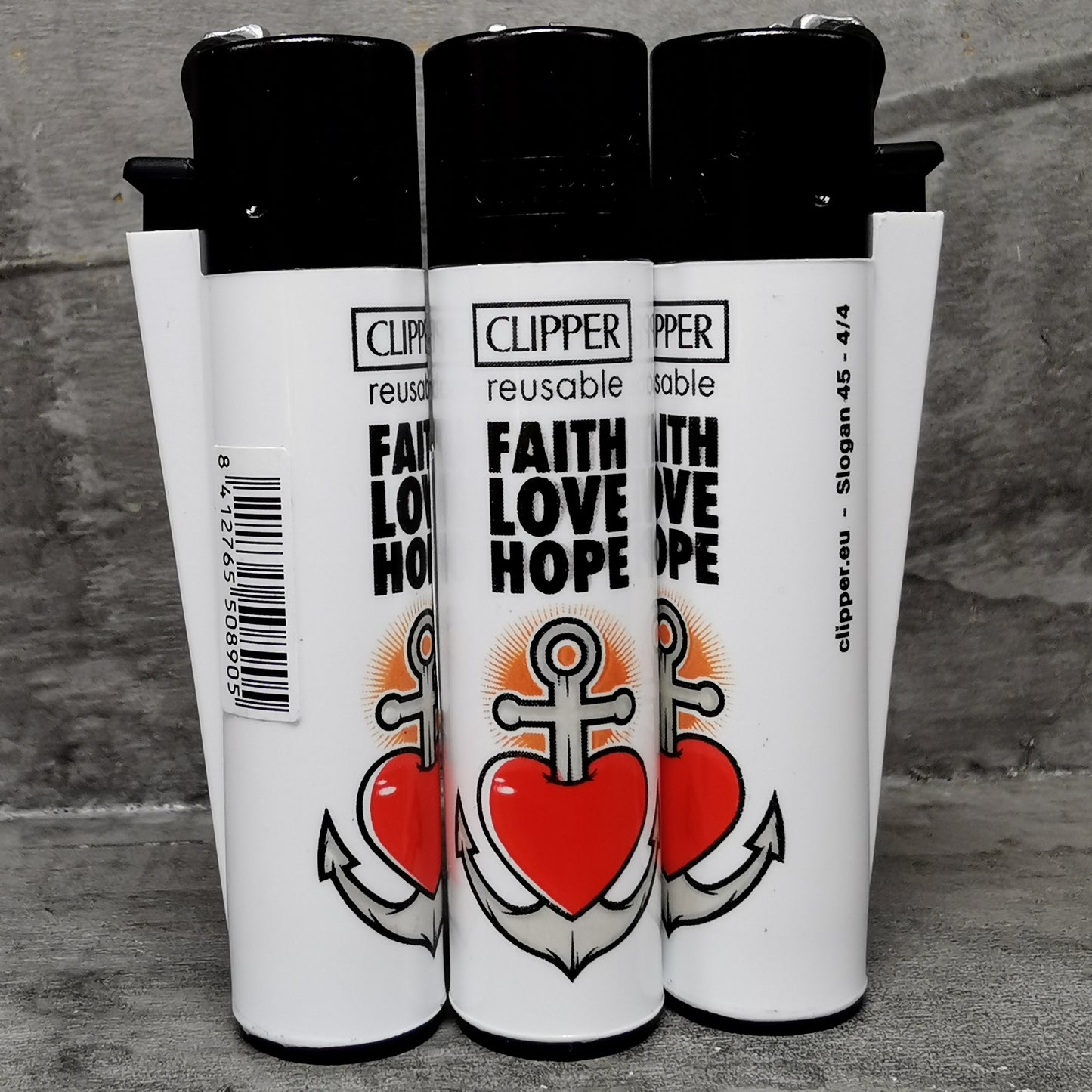 Clipper "Slogan 45" Faith Love 4er Serie
