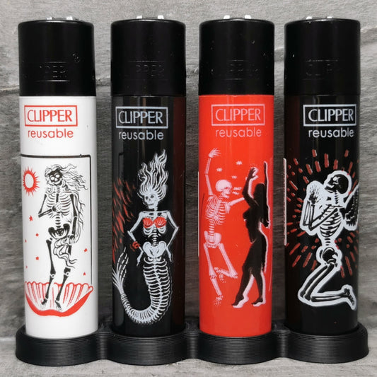 Clipper "Living Skulls" 4er Serie