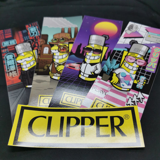 Clipper Sticker "Clipperman2" 5erPack
