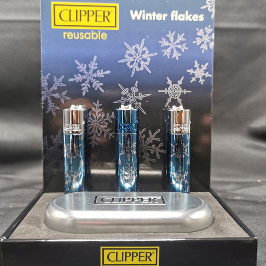 Clipper Metall "Winter Flakes" incl. Box