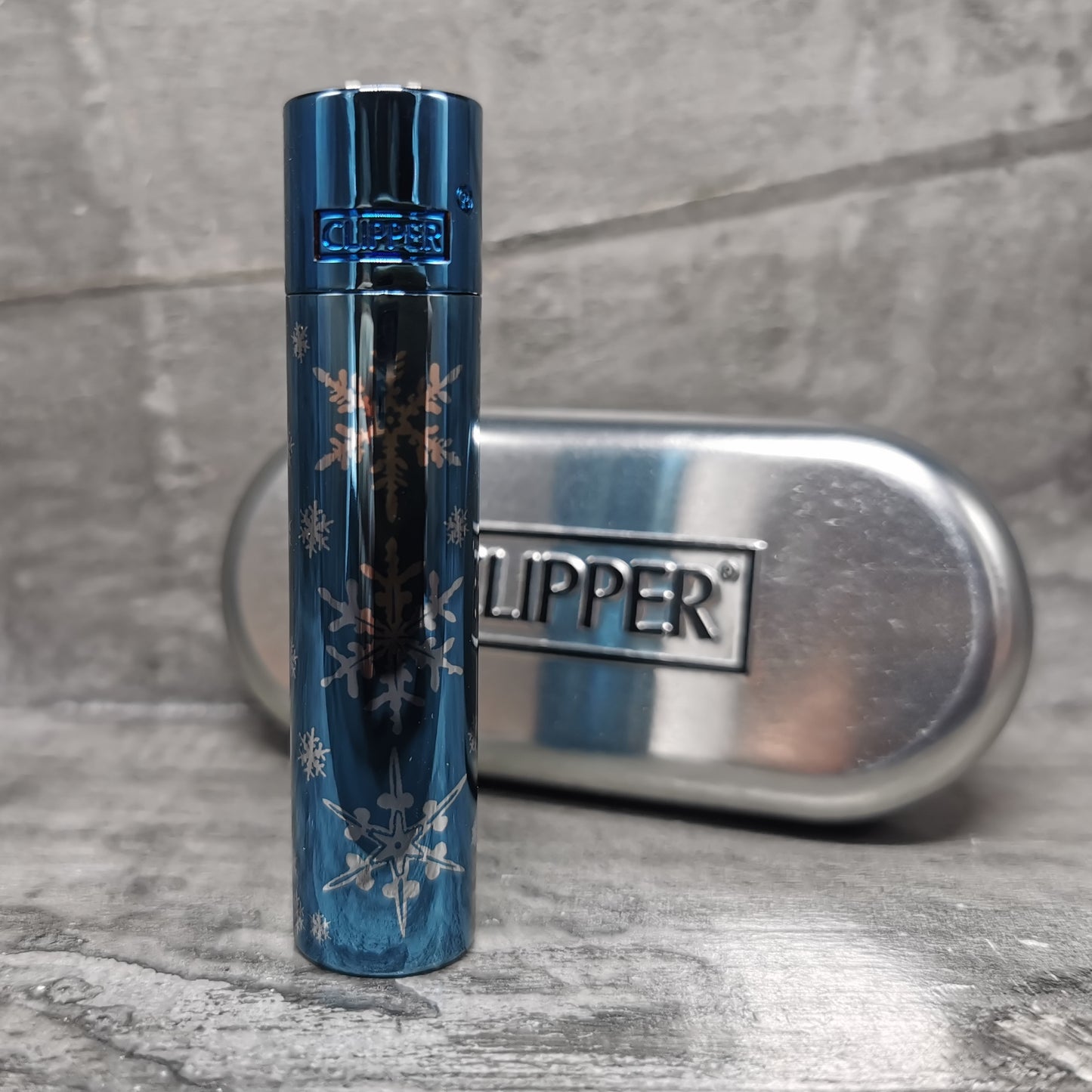 Clipper Metall "Winter Flakes" incl. Box