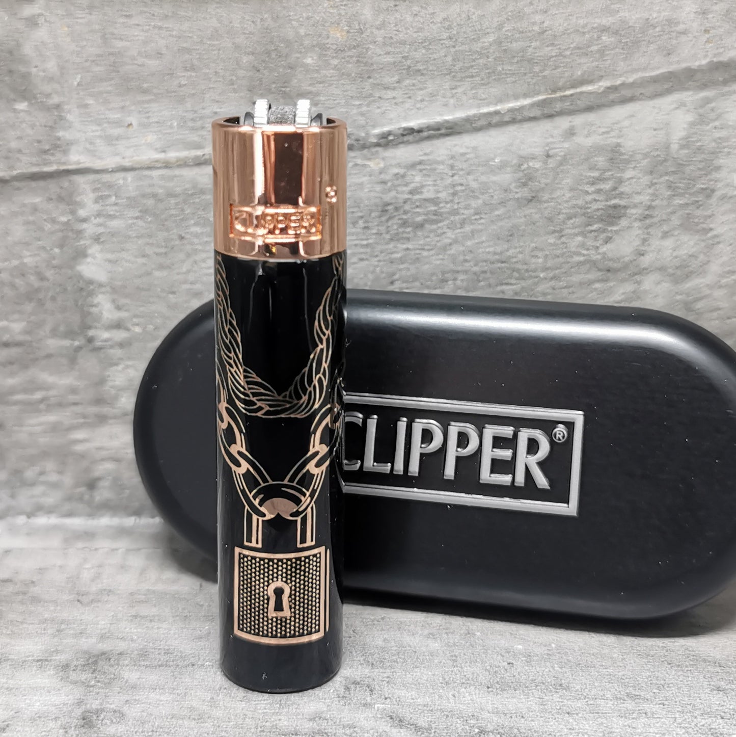 Clipper Metall "Bling Chains" incl. Box