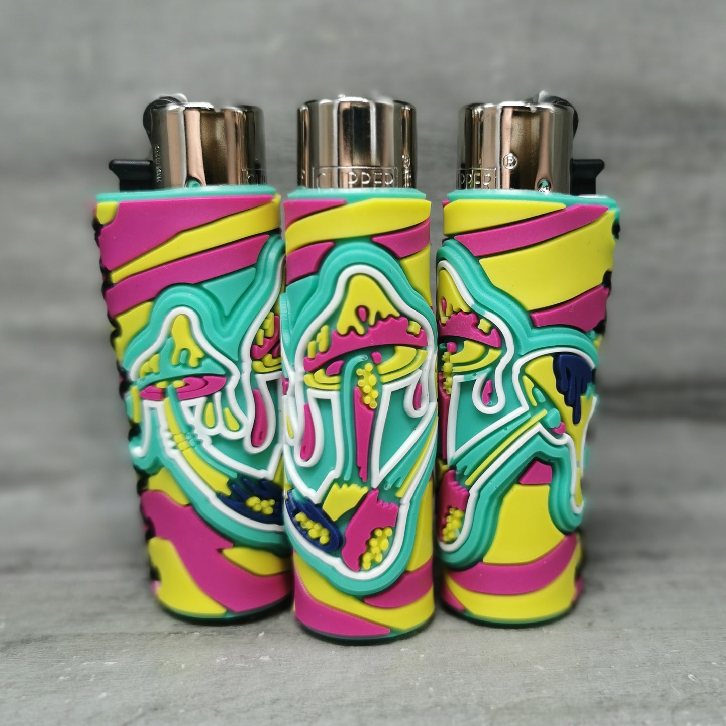 Clipper Silikon Cover "Mush World" 6er Serie