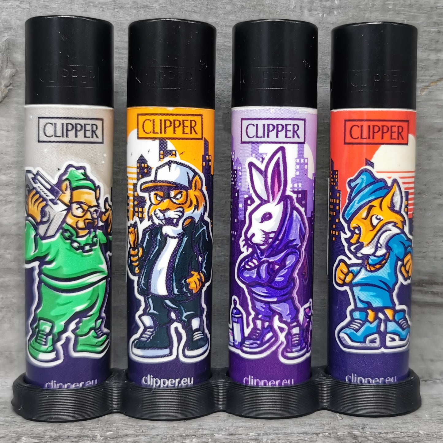 Clipper "Ghetto Animals" 4er Serie