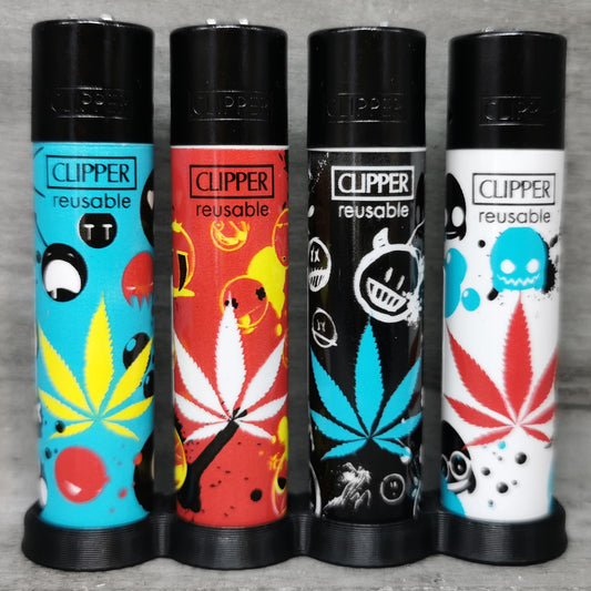 Clipper "Bad Smileys" 4er Serie