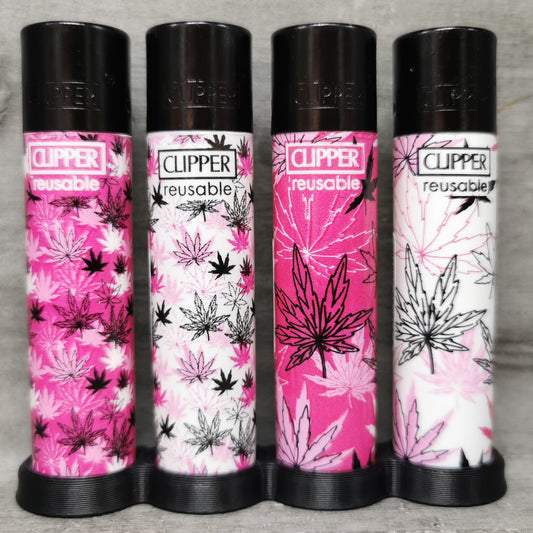 Clipper "Pink Leaves #2" 4er Serie