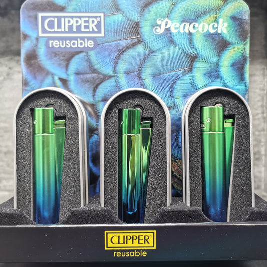 Clipper Metall "Peacock" incl Box