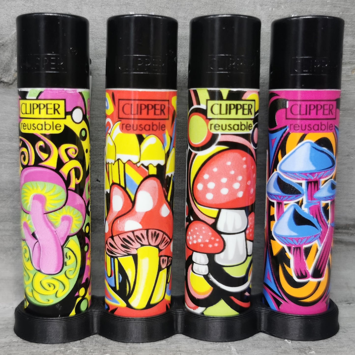 Clipper "Mushrooms" 4er Serie