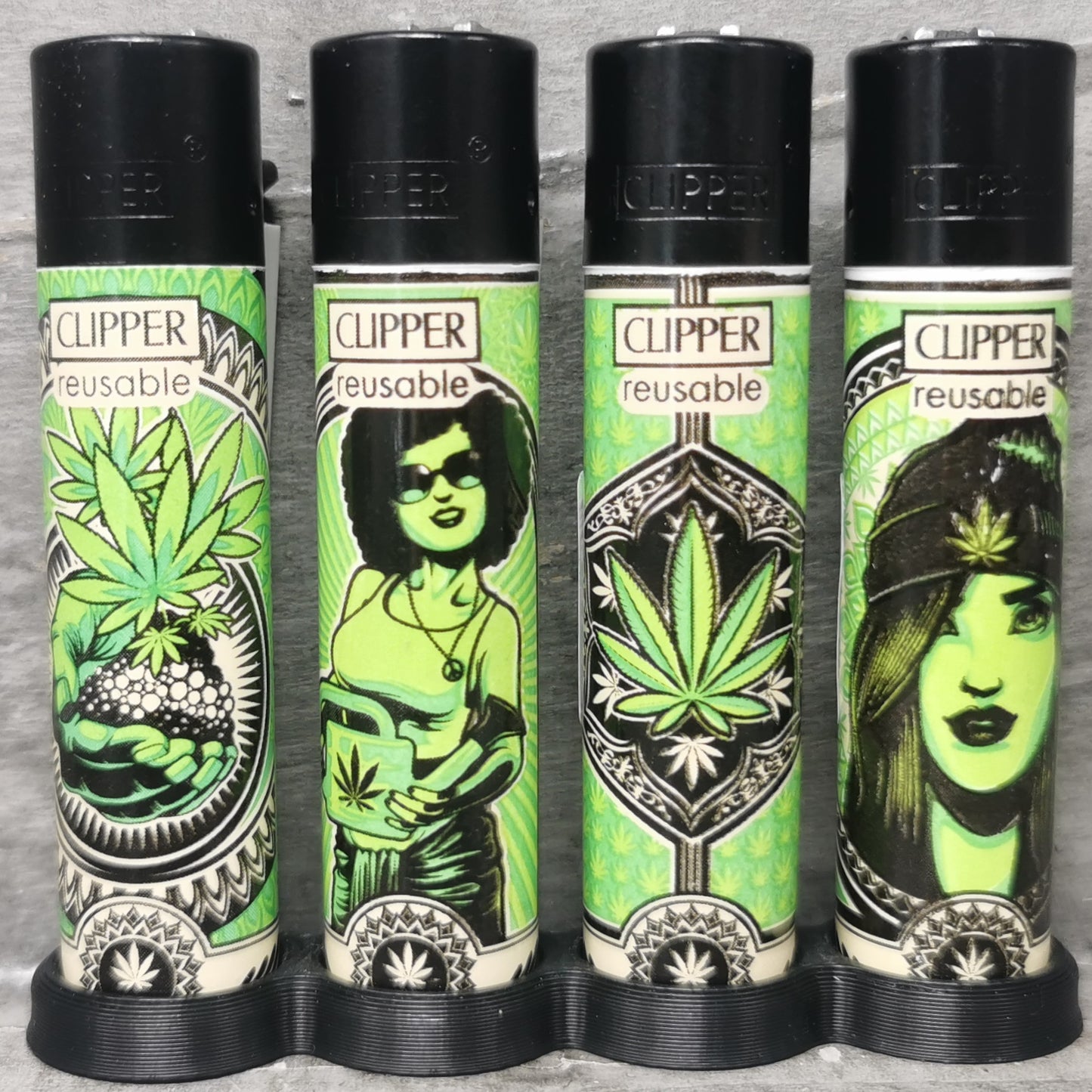 Clipper "Grass Art #2" 4er Serie