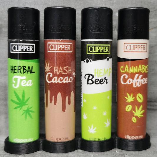 Clipper "Hemp Drink" 4er Serie Red Pin